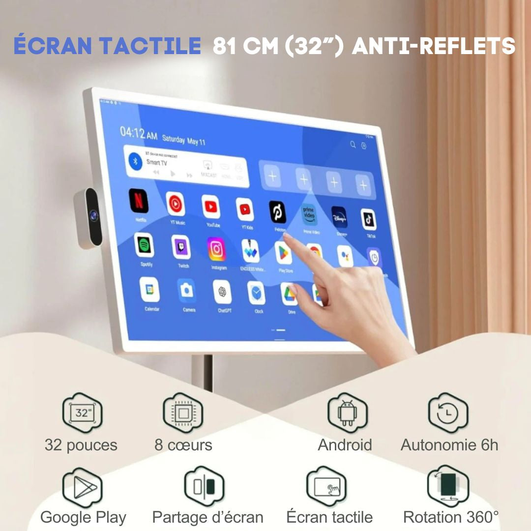 NovaTech 4K Portable TV